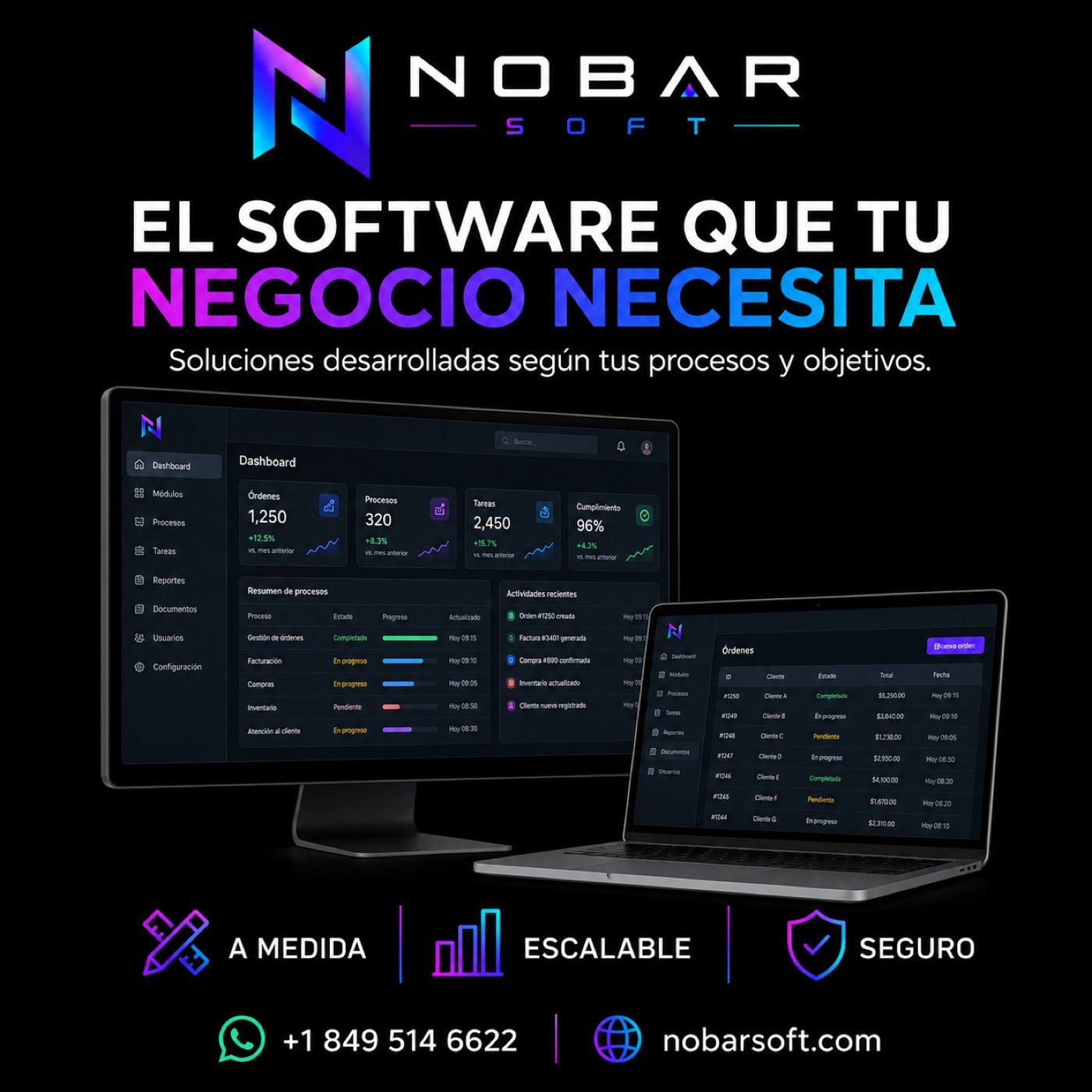 Software a medida de NOBAR SOFT